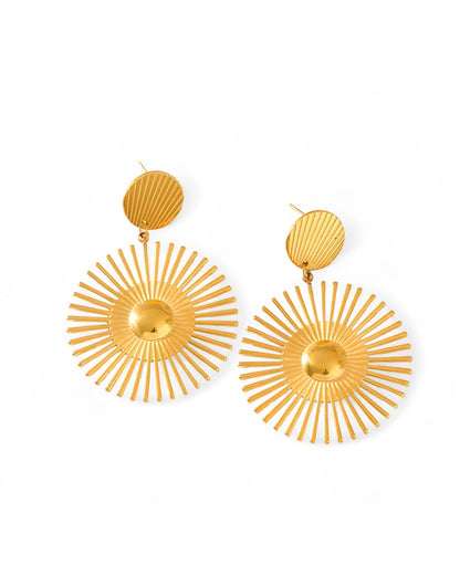 Sun earrings